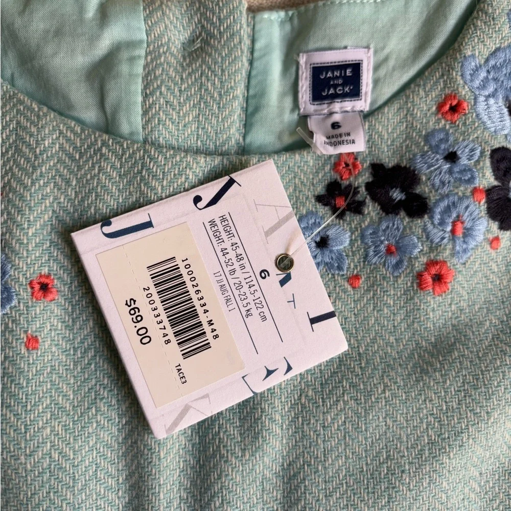 JENIE AND JACK GIRL'S DRESS Size 6